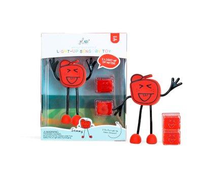 Personaggio Sammy Pal + 2 Cubi Luminosi Rosso