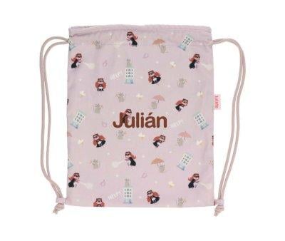 Sac  Dos Tissu Fantastic Girl Personnalisable