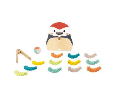 Jeu de couleurs Woodpecker et Caterpillar