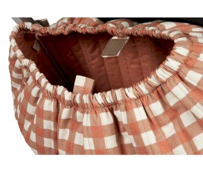 Hyde Park Terracotta Checks Storage Bag