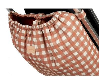 Hyde Park Terracotta Checks Storage Bag