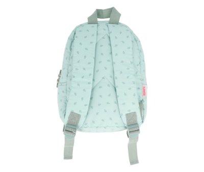 Mochila infantil acolchoada Leaves Sage Personalizvel