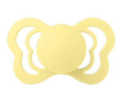 2 chupetas de silicone BIBS Couture Desert Sand/Sunshine