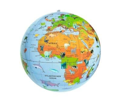 Palla Gonfiabile Mappamondo