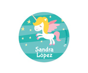 Pack 3 Distintivi Personalizzati Principessa