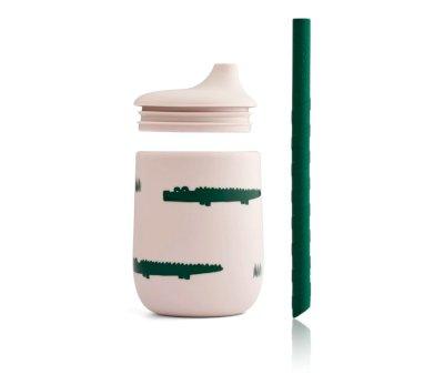 Vaso de Silicona con pajita Ellis Carlos / Sandy