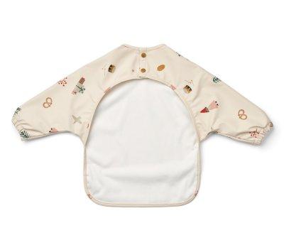Bib with Sleeves Holiday / Sandy Mix