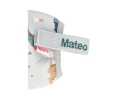 Forro Garrafa Ao de neoprene personalizvel Dinos World 750 ml