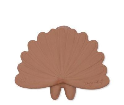 Rubber Peacock Teether Blush