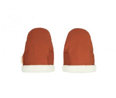 Gloves for Baby Carriage Hyde Park Brick Brown