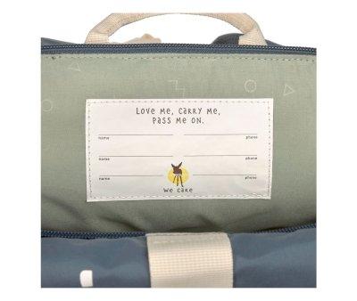 Mochila Rolltop Mini Happy Blue