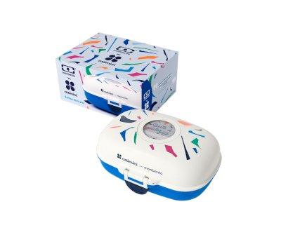 Lancheira MB Gram Catimini Blue Terrazzo