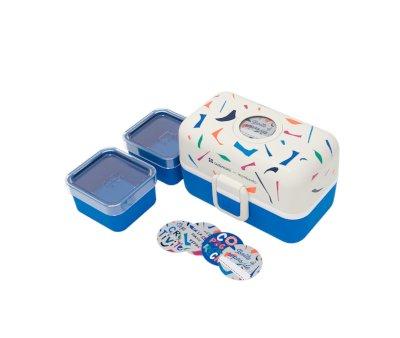 Caja de Almuerzo MB Tresor Catimini Blue Terrazo