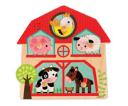 Puzzle Musical Encajable Granja
