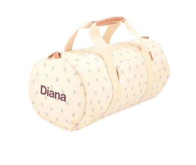 Personalised Green Fawn Sports Bag