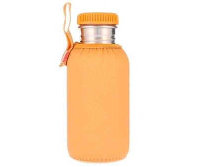 Housse en Noprne Moutarde 500ml Personnalisable
