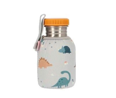 Forro Garrafa Ao de neoprene personalizvel 350 ml Dinos World