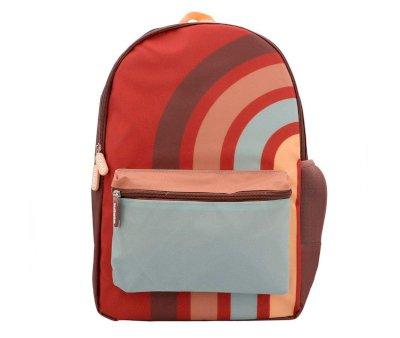 Grand sac  dos personnalisable Brown Rainbow