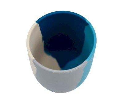 2 Silicone Cups Color Splash Desert Teal Ombre