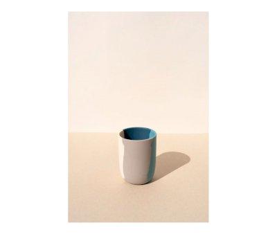 2 Silicone Cups Color Splash Desert Teal Ombre