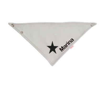 Seca Babinhas Personalizado Piqu Estrela Preta