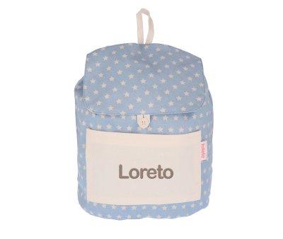 Petit sac  dos personnalisable Lyra Blue