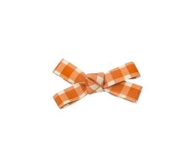 Pinza Capelli con Fiocchetto Sienna Gingham