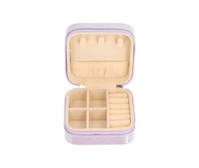 Porta Jias Infantil Glitter Lilac