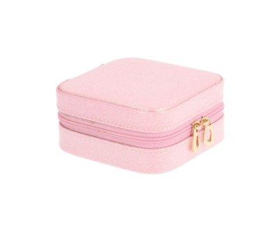 Porta Jias Infantil Glitter Pink