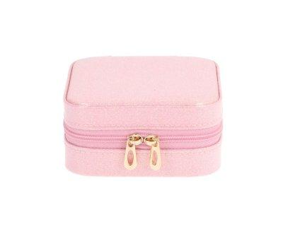 Porta Jias Infantil Glitter Pink