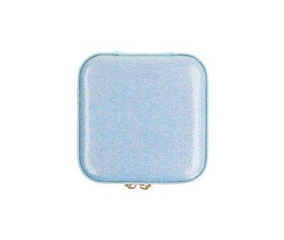 Porta Jias Infantil Glitter Blue