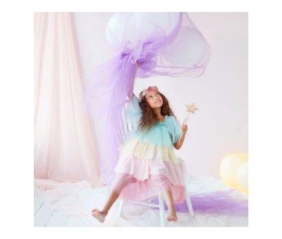 Disfraz Princes con Volantes Rainbow