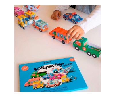 Juguetes de Papel 3D Vroom