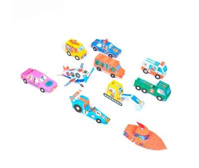 Juguetes de Papel 3D Vroom