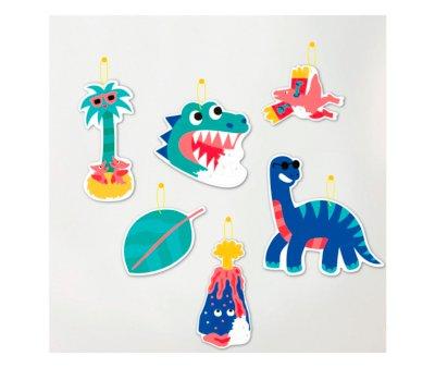 Caixa de pintura Dinossauros