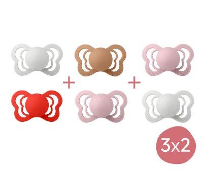 Pack Promocin 3x2 Chupetes BIBS Couture