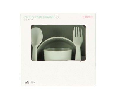 Set Jantar Infantil Tutete Sage