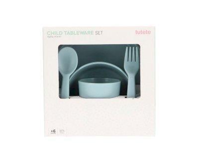 Set Jantar Infantil Tutete Light Blue