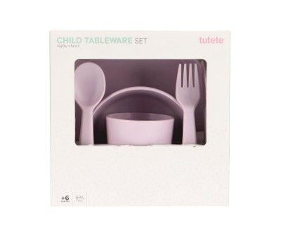 Set Jantar Infantil Tutete Lilac