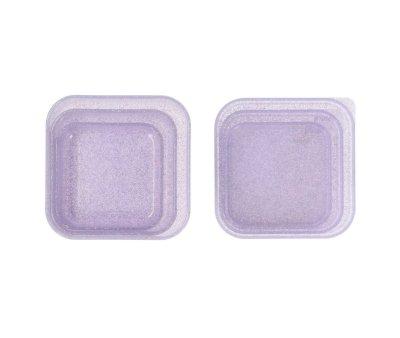 3 lancheiras Gliter Lilac
