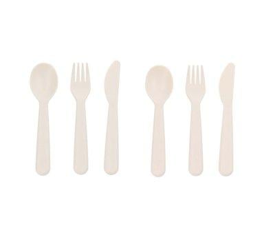 Set de 6 talheres Tutete Ivory