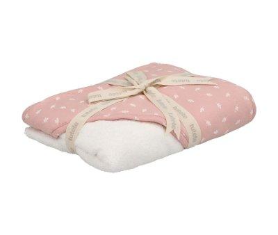 Capa de banho Personalizada Tutete Leaves Pink