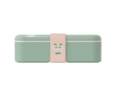 Caja Almuerzo MB Foodie Raccoon Verde