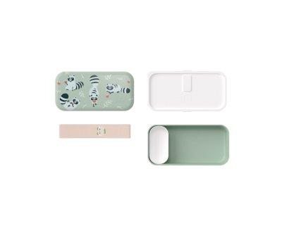 Caja Almuerzo MB Foodie Raccoon Verde