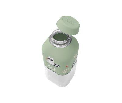 Botella MB Positive S Raccoon Verde 330ml