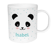 Caneca de Plstico Personalizada Urso Panda