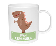 Tasse en Plastique Personnalisable Dinosaure