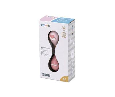Maraca Doppia Volpe Rosa