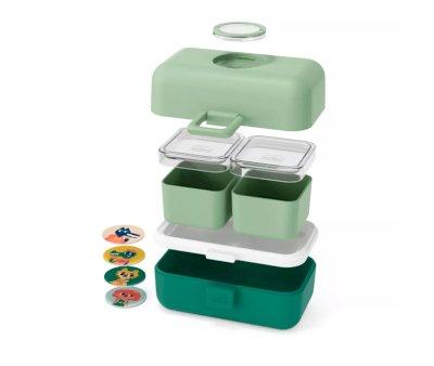 Caja Almuerzo MB Tresor Green Forest