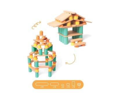 Construction Kit Stix 108 Pieces